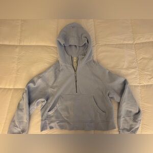 Lululemon Athletica Soft Blue Zip-Up Hoodie M/L